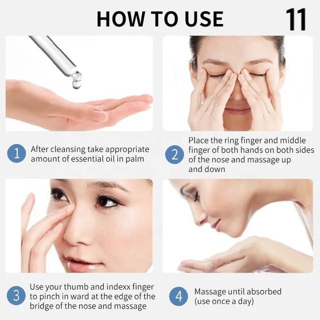 Zero Pathy nose massage lift up essential oil Effective Nasal Bone | Moisturizing Nose Face Care Serum Treatment | Tightening nose/nose shaper/nose/nose lift up gel