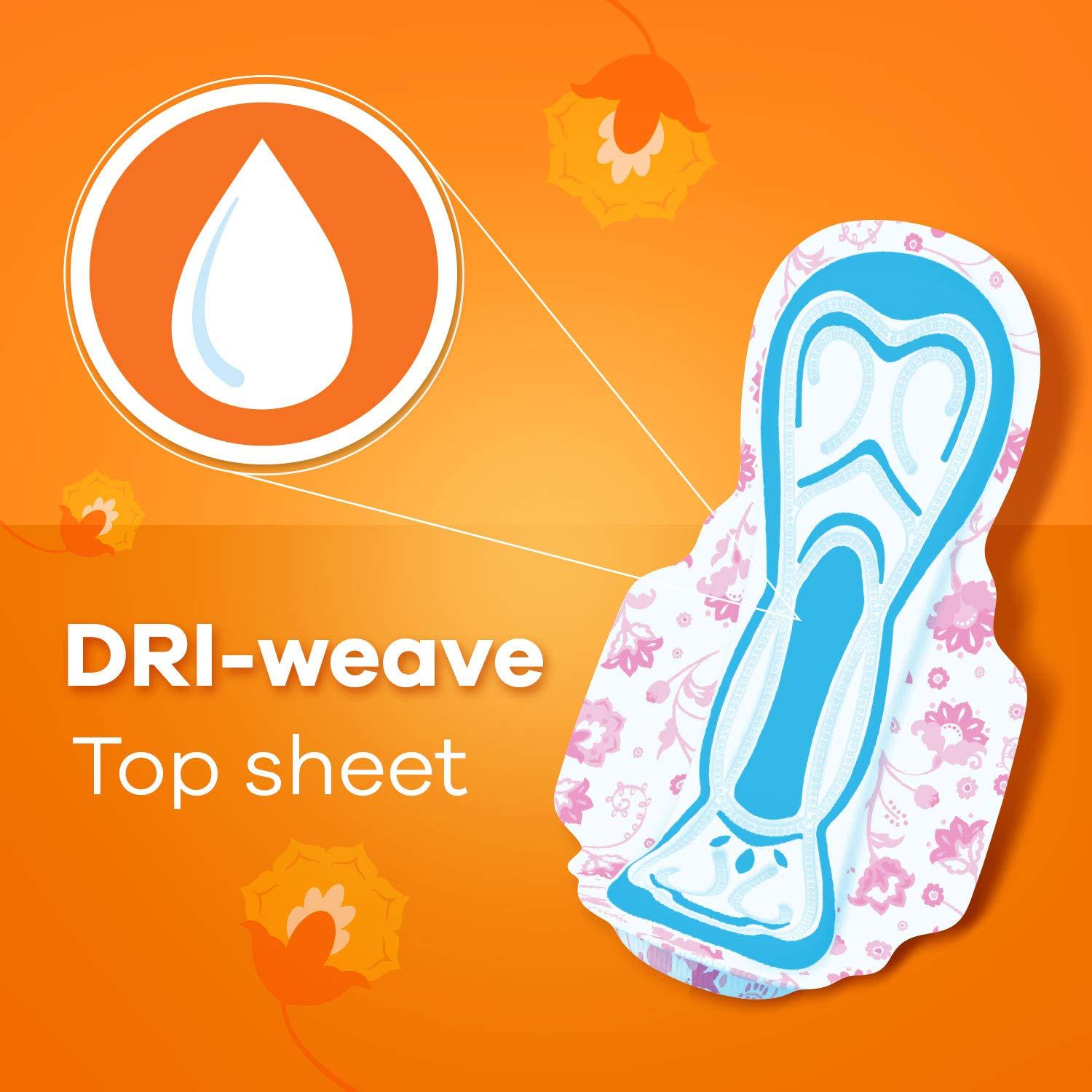 Whisper Whisper 2 Ultra Clean and 1 Ultra Soft Pads Sanitary Pad Sanitary Pad (Pack of 3)