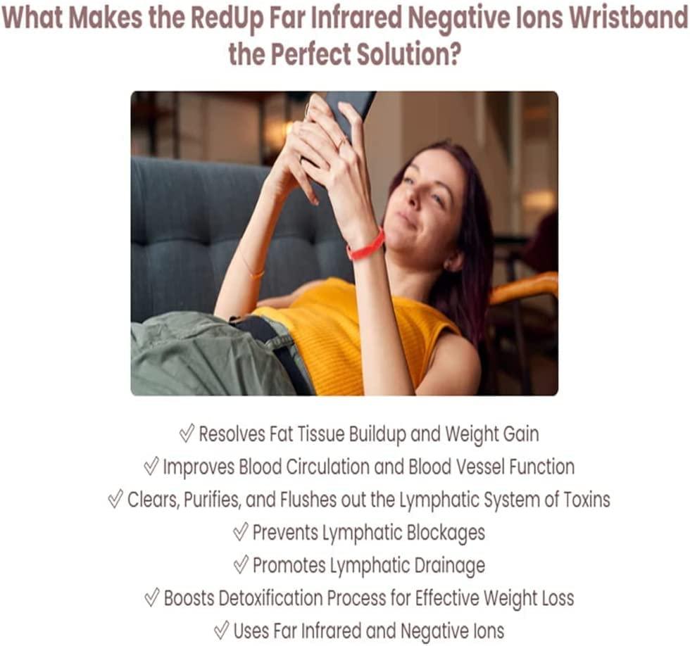 LIU JUN 3PCS Negative Ion Bracelets Redup Far Infrared Wristband, Negative Ion Anti-Static Sports Bracelet, Anti-Static Bracelet Negative Ion Silica Gel Balance Energy Sports Bracelet Lymph Drainage Magnetic Bracelet, no gemstone