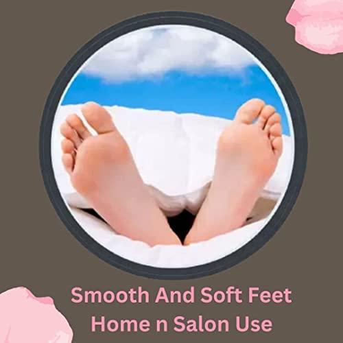 CHAOBA Professional CHOBA Dual Sided Foot Scrubber, Filer with Steel and Emery Pad Hard n Dead Skin Callus Remover, Pedicure Foot Scraper for Men n Women_White Color