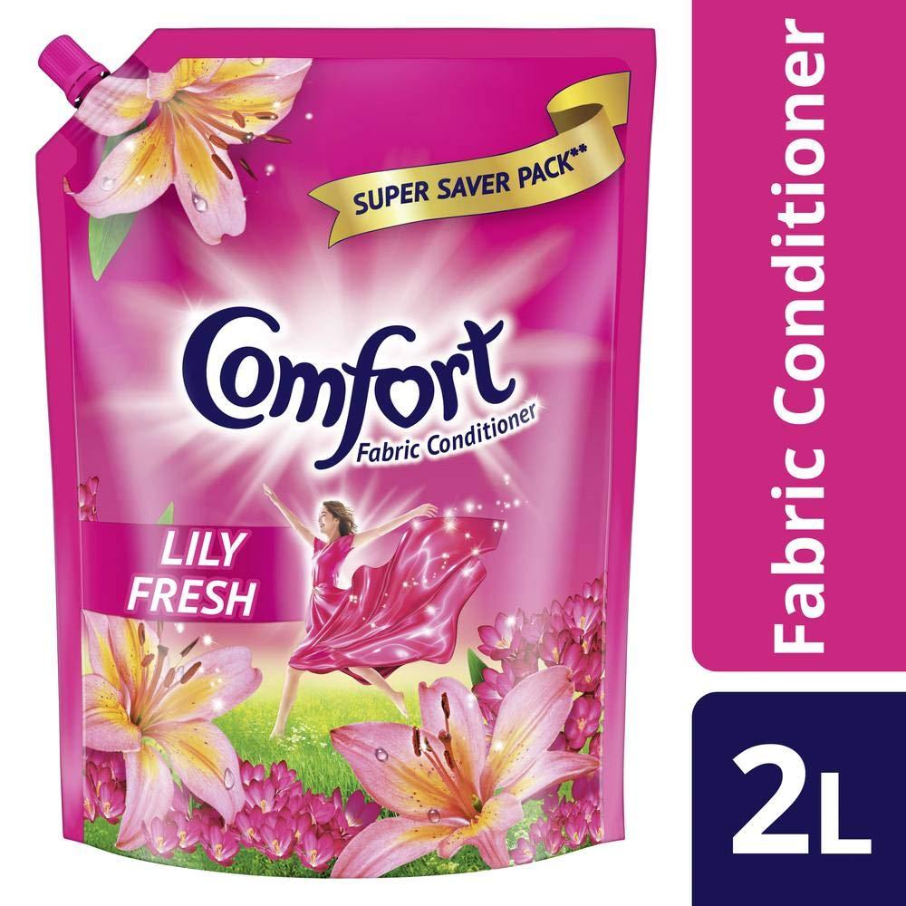 Comfort Comfort After Wash Morning Fresh Fabric Conditioner Pouch - 2 L & After Wash Fabric Conditioner Pouch - 2 l Combo
