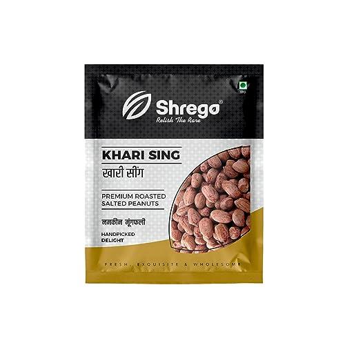 SHREGO SHREGO Khari Sing Roasted Salted Peanut, Snack & Namkeen (1440 Gm)