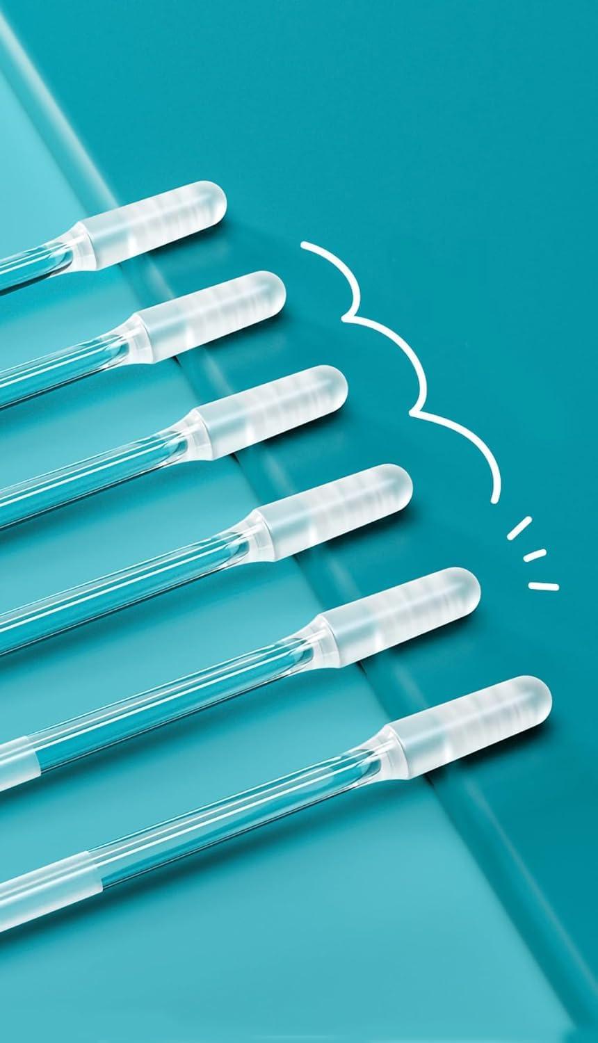 Deoxys Deoxys 24Pcs/box Disposable Sticky Ear Swabs Pick Reusable Ear Cleaner Soft Silicone Ear Wax Removal Tool For Olders Adult Kid(2 pack)