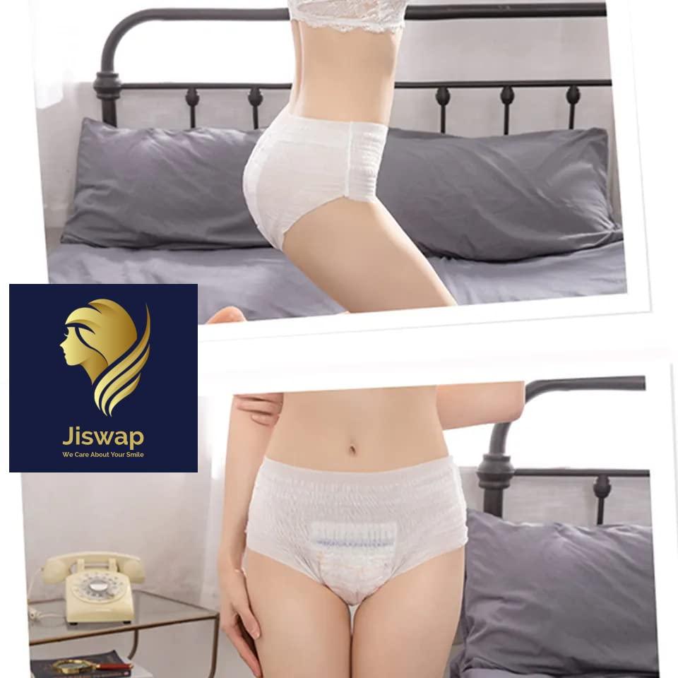 empresa industries Overnight Period Panties (Medium/Large size, pack of 15 panties) for heavy flow period protection | with 360 degree anti-leakage design & airy-soft fabric | 1 panty = ~3 regular pads (Pack of 15)