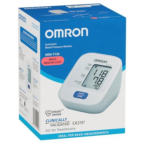 Omron Omron HEM 7120 Fully Automatic Digital Blood Pressure Monitor With Intellisense Technology For Most Accurate Measurement - Arm Circumference (22-32Cm)