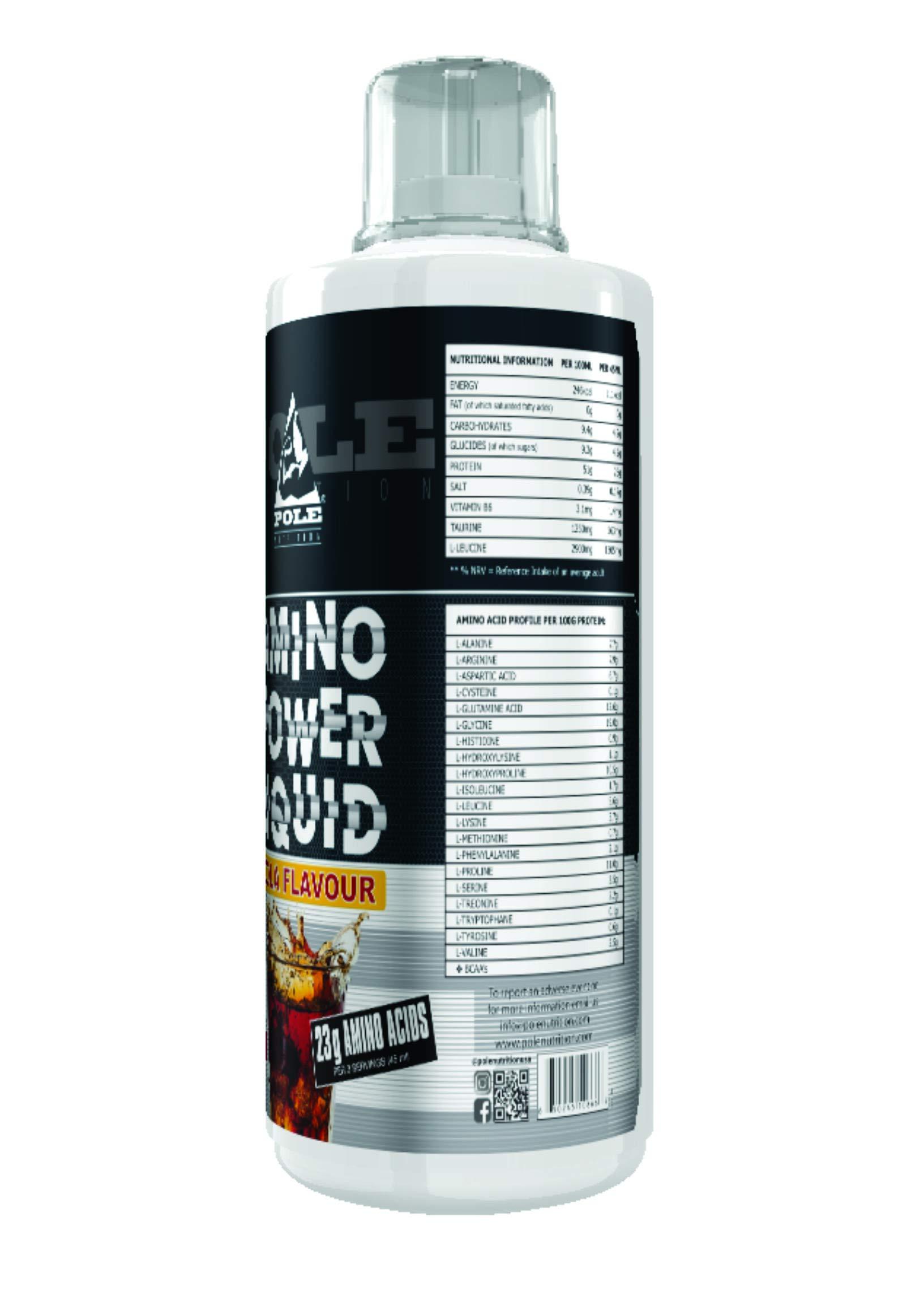 Pole Nutrition Pole Nutrition Amino Power Liquid 1000 ml, Cola Flavour