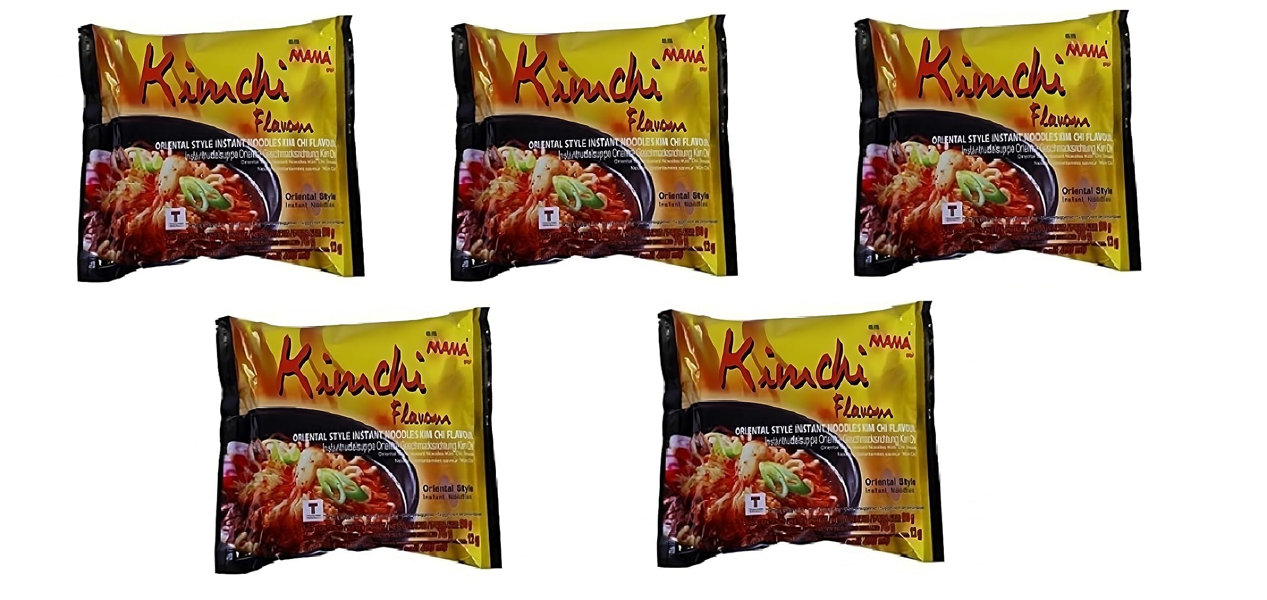 UMAI MAMA Instant Noodles Kimchi (Pack of 5)