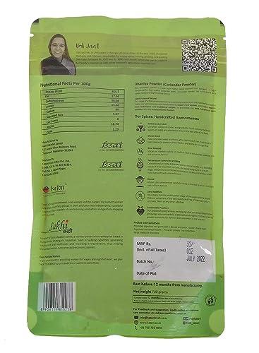 Katori Katori Coriander (Dhaniya) Powder | Sun dried | Authentic flavour | Traditional | Zero additives,500g