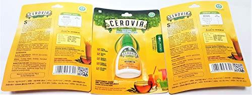 CEROVIA CEROVIA Stevia Liquid Drops, Natural Stevia Leaves Extract - Pure Stevia Liquid - Sugar Free Stevia Sweetener of 15 ML* 3 (45 ml-900 Servings)
