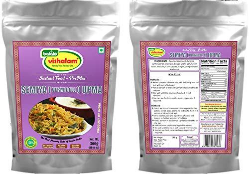 Balali's Vishalam Balali's Vishalam Instant Breakfast-Premix 5 x 300g Combo (Adai Dosa, Ven Pongal, Arisi Upma, Rava Upma, Semiya Upma)
