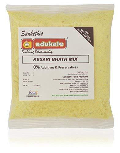 Adukale Adukale Upma Mix and Kesari Bhath Mix, 500g (Combo of 2)