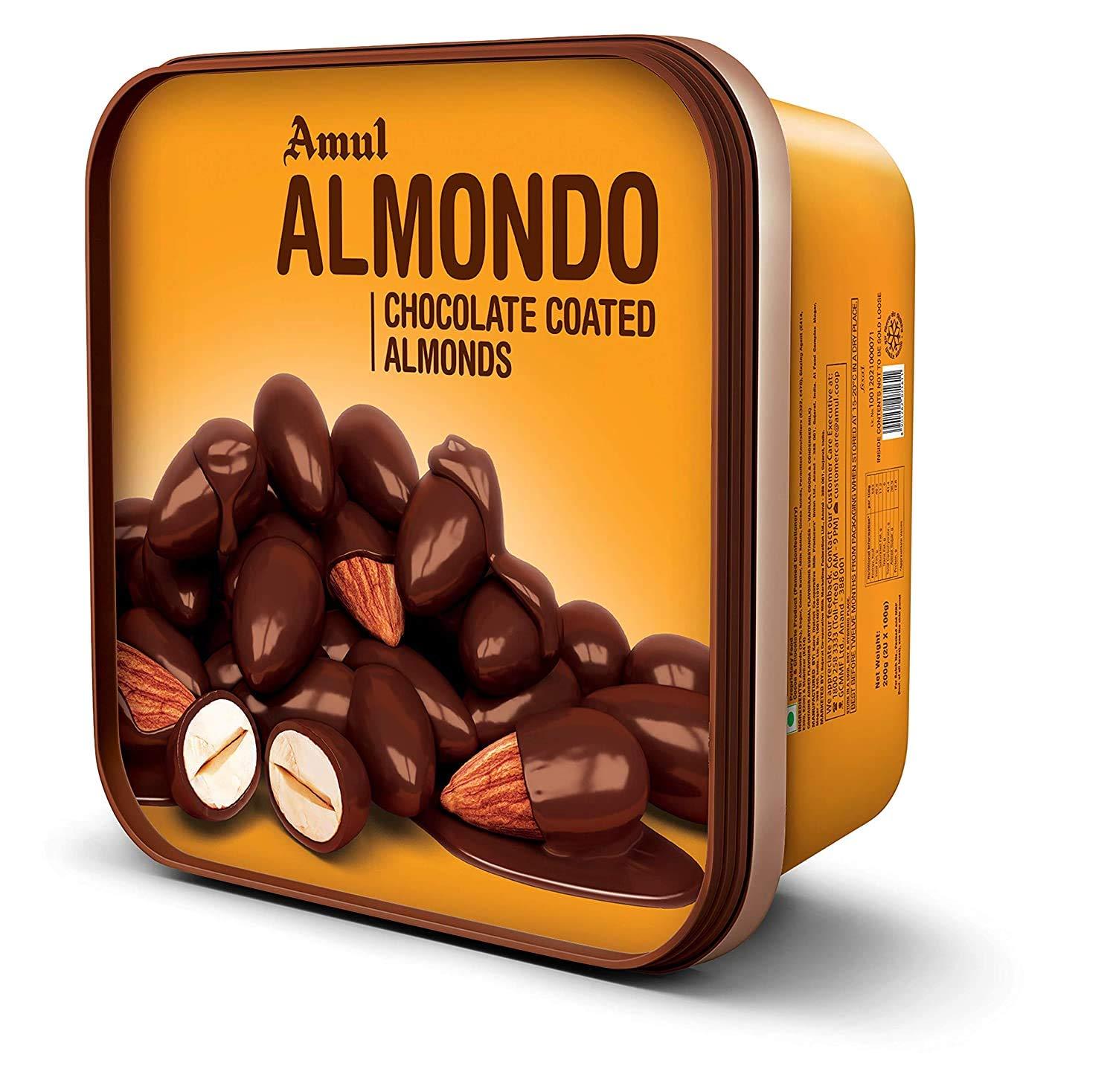 Amul Amul Almondo Chocolate 200 Gm. Rs. 200/-