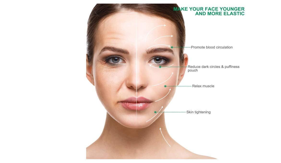 KANHA HANDICRAFT KANHA HANDICRAFT's (MT36) natural tiger eye stone gua sha tool for facial skincare and body,anti-aging,anti-wrinkles,beauty therapy,spa treatment