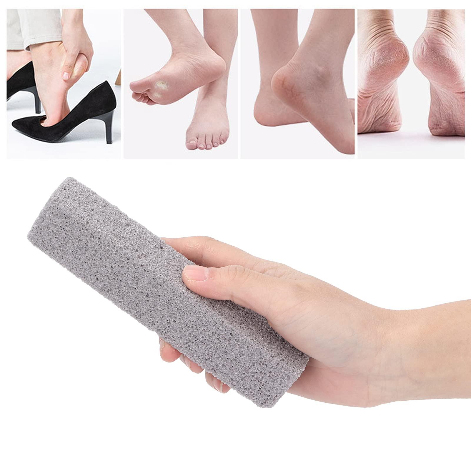 yuye Pedicure Exfoliator, Foot Scrubber Natural Foot Pumice Stone Wear Resistant for Men for Women for Feet