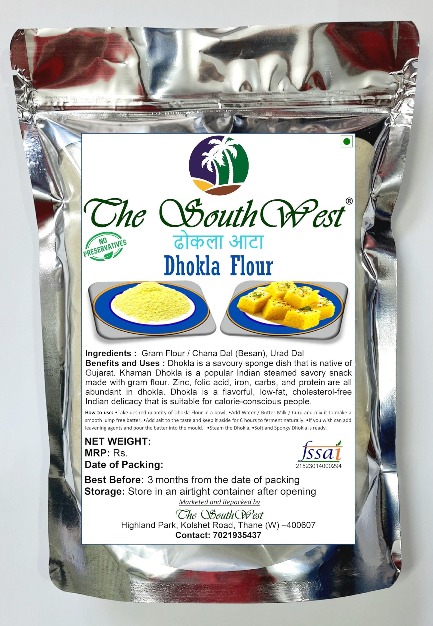 Generic The SouthWest | Dhokla Flour - Yellow | Khaman Dhokla | Dhokla Atta | Dhokla Peeth | Dhokla Powder