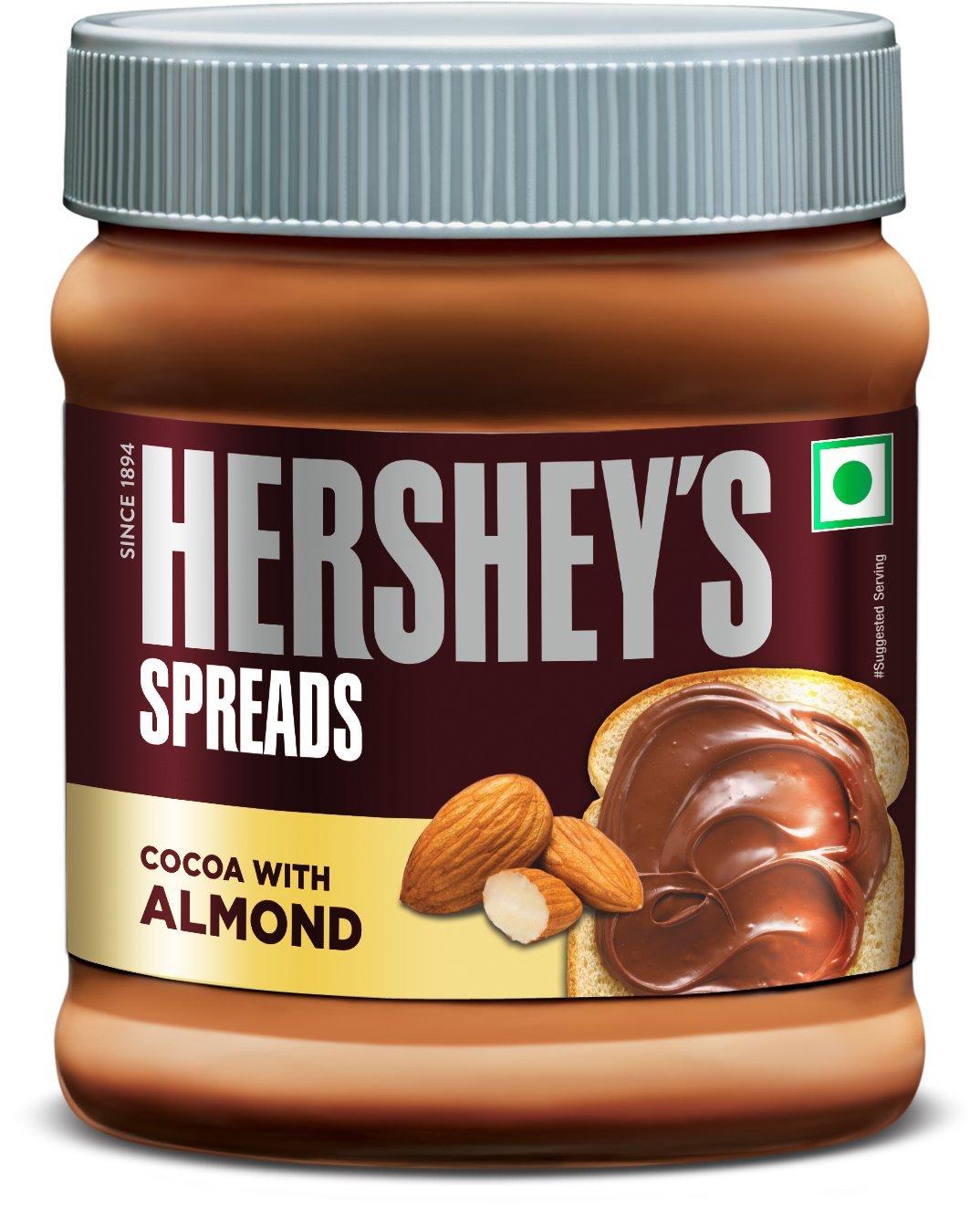 HERSHEY\'S Hershey Spreads, Cocoa with Almond, 350g and Hershey\'s Chocolate Syrup, 623g
