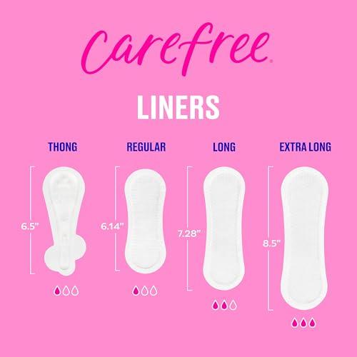 Carefree Carefree Acti-Fresh Ultra-Thin Panty Liners, Long To Go, Unscented - 92 Count