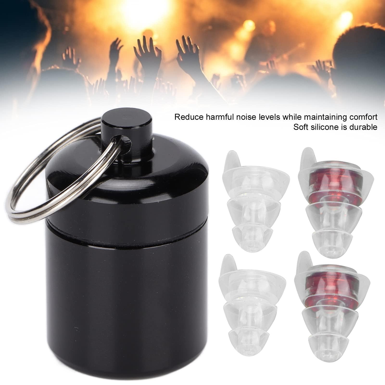 Shanrya Concert Earplugs, Concert Ear Plugs Ear Protection Ear Plug Ear Plugs for Noise Reduction for Concerts for Bands