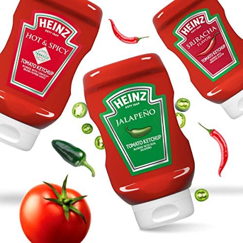 Generic Heinz Jalapeno Tomato Ketchup Blended With Real Jalapeno Thick & Rich Ketchup 397g (USA)
