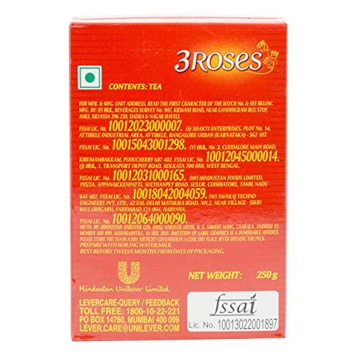 Brooke Bond Brooke Bond 3 Roses Tea, 245Gram - Assam, Loose Leaves