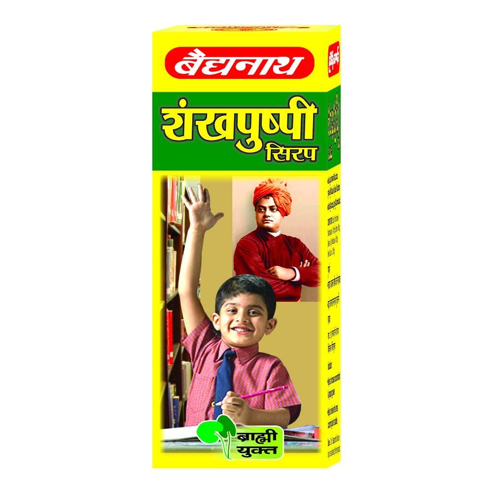 Baidyanath Asli Ayurved Baidyanath Shankhapushpi Syrup 200 ml , Liquid,(Pack of 2)