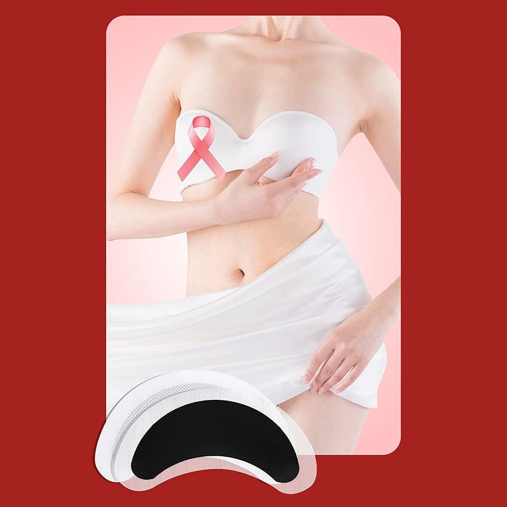 Layfoo 6 Pack Herbal Patches Swelling Sticker Breast Care Pads Breast Health Care (Brown) -Layfoo