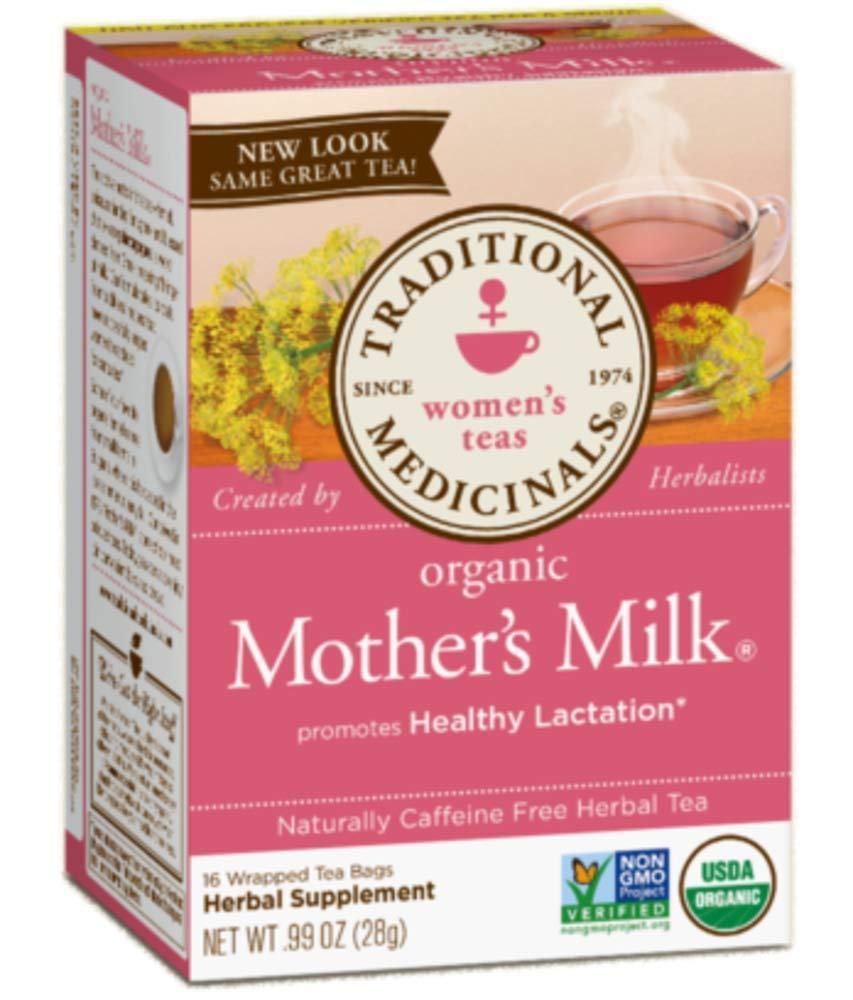 Traditional Medicinals Traditional Medicinal Teas Organic Tea Bags, 16 count (Mother\'s Milk, Pack of 1)