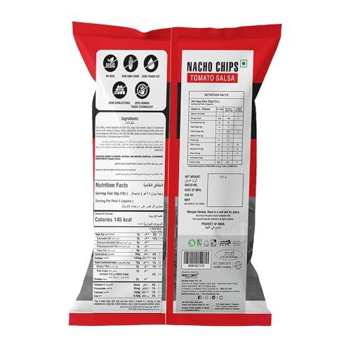 Makino Makino Nacho Chips (Multi Pack, Each 150 gm)(Pack of 3) (Tomato Salsa)