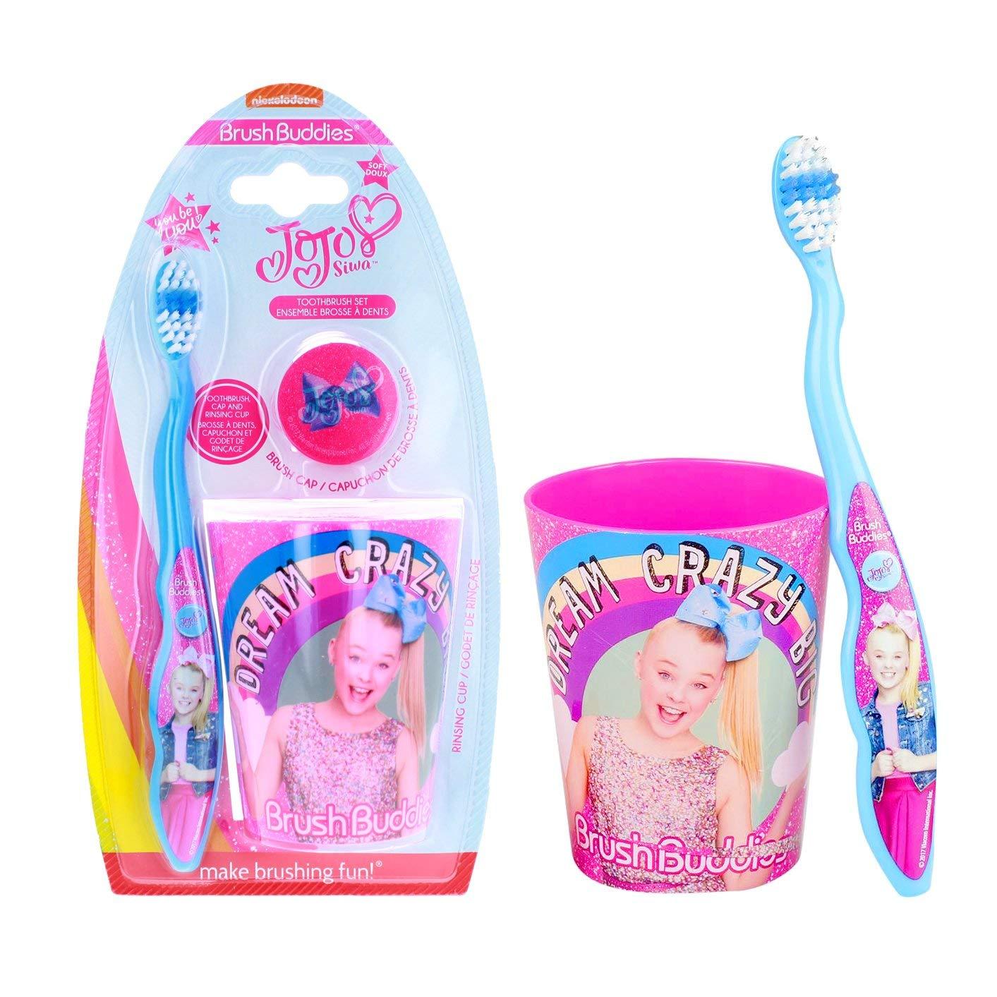 4SGM 4SGM JoJo Pink Toothbrush Set