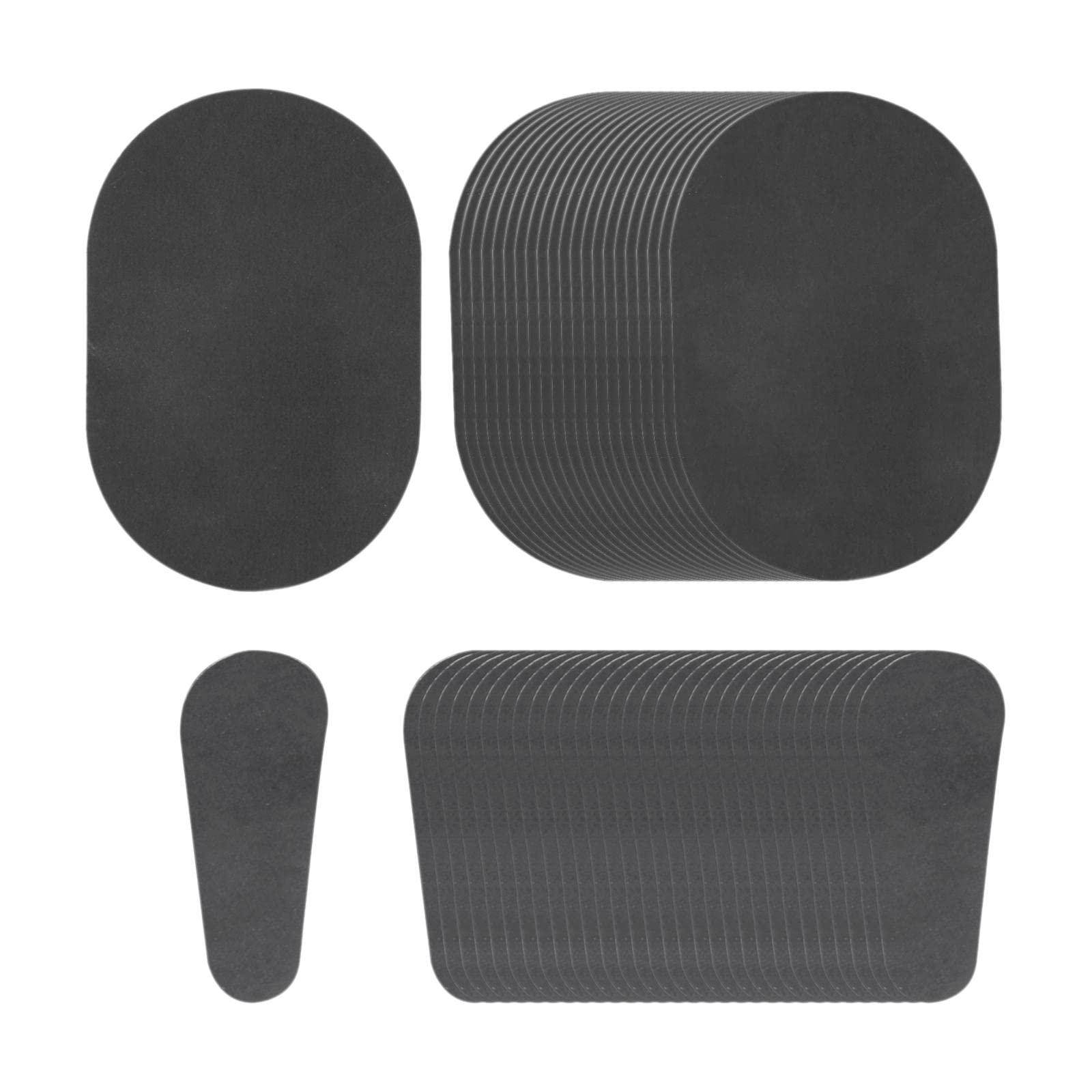 F Fityle 80pcs Refill Pads for Hair Remover Buffer, 2 Sizes Remove the Hair on the Body For Leg, Bikini, Facial, Armpit Hair RemoverManual Hair Removal and Exfoliation Replaceable Fine Sandpaper