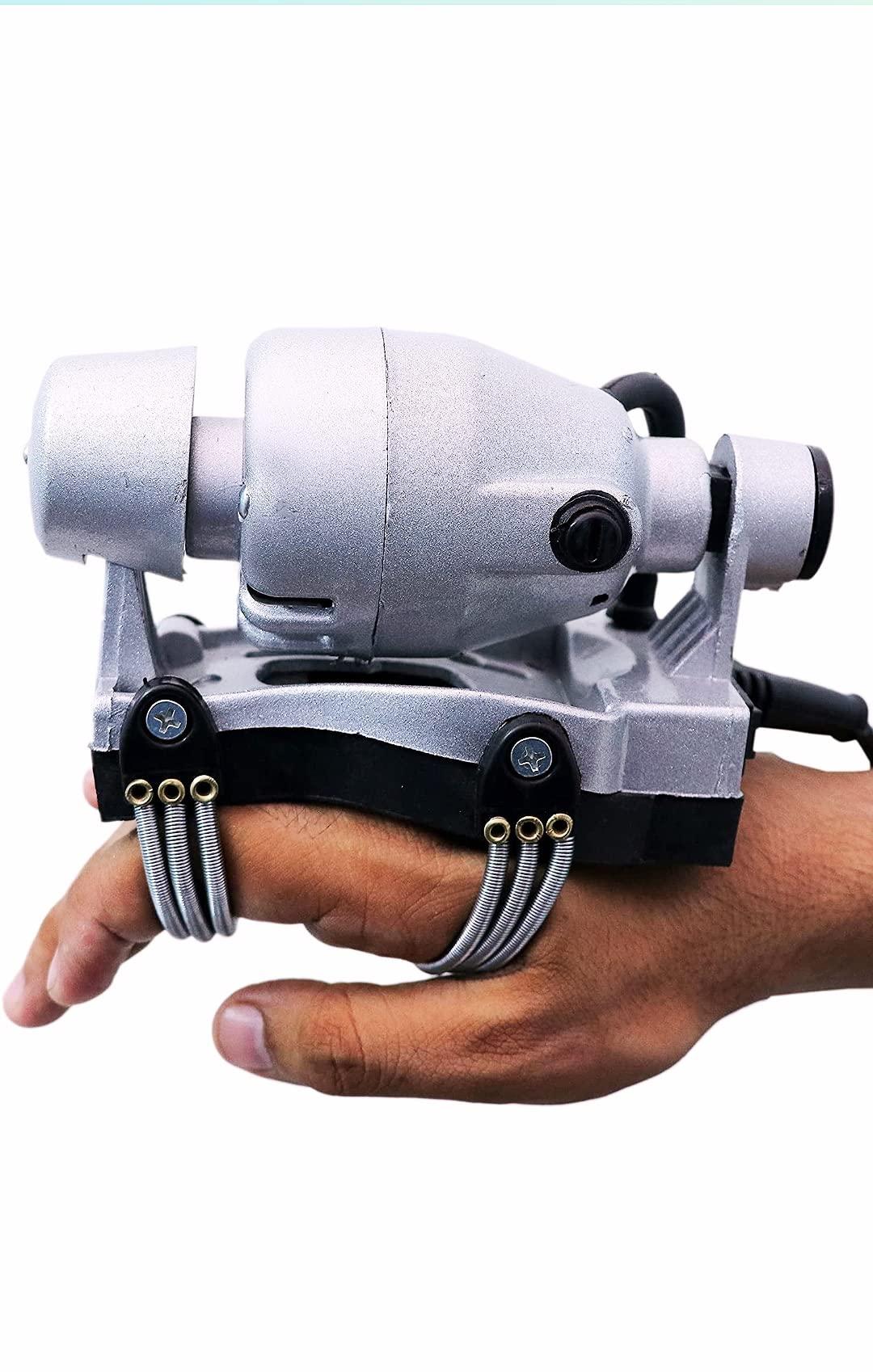 AL HIFZA AL HIFZA Handy Powerful Floating Action Body/Head Massager/Double Speed Handy Massager (Silver)