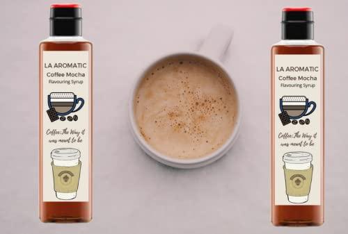 Aromatic Tastecraft Coffee Mocha Flavoured Syrup-200ml (Pack of 2)