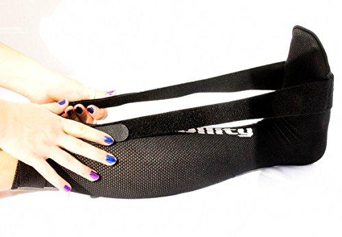 StrictlyStability StrictlyStability Double Strap Night Sock for Plantar Fasciitis and Achilles Tendonitis (Large) : Large