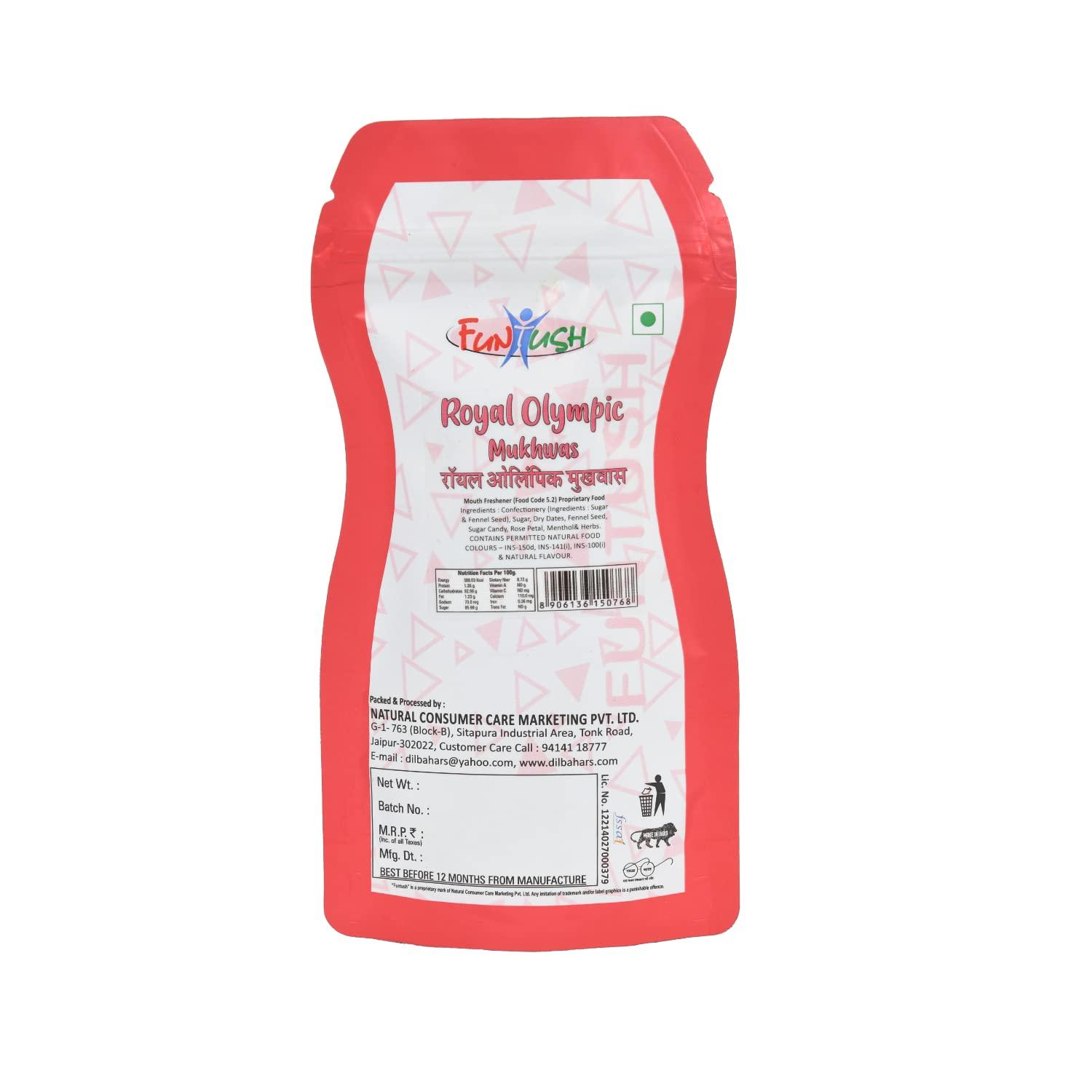 Dizzle Dizzle Natural Mouth Freshener Royal Olympic 210g Pack of 2