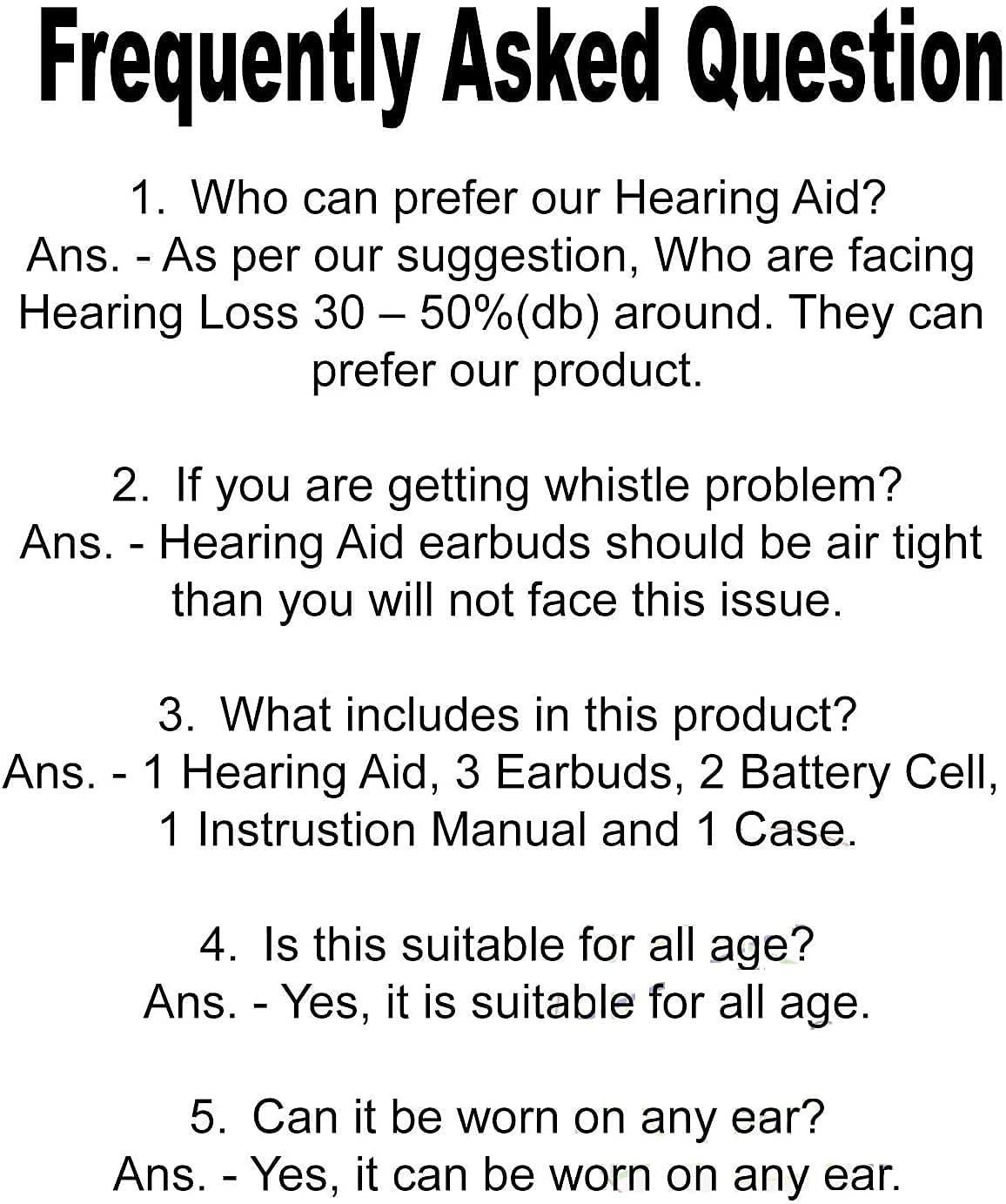 AUDITECH AUDITECH SMALL- With Invisible Ear Plug & Thinnest Wire Hearing Machine for Old Age/Ear Hearing Machine/BTE Hearing Aid Machine/Kaan Ki Machine/Bionic Ear Sound Amplifier