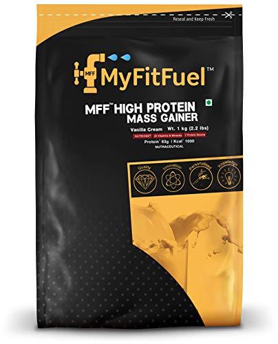 MyFitFuel MyFitFuel MFF High Protein Mass Gainer 1 kg (2.2 lbs) Vanilla Crème