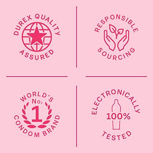 Durex Durex Multi-pack Condoms for Men (Extra Ribbed, Extra Thin) - 10 count (Pack of 2)|Dotted and Dotted for Extra Stimulation | Suitable for use with lubes & toys