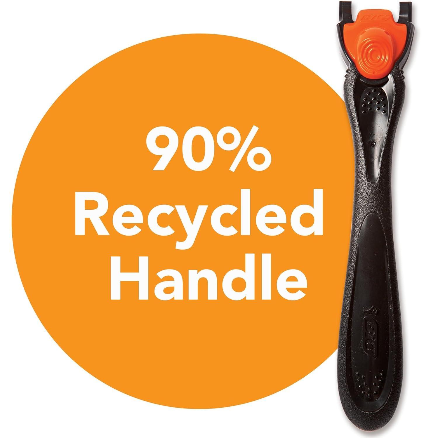 BIC BIC Hybrid 3 Comfort Disposable Razor, Men, 12-Count