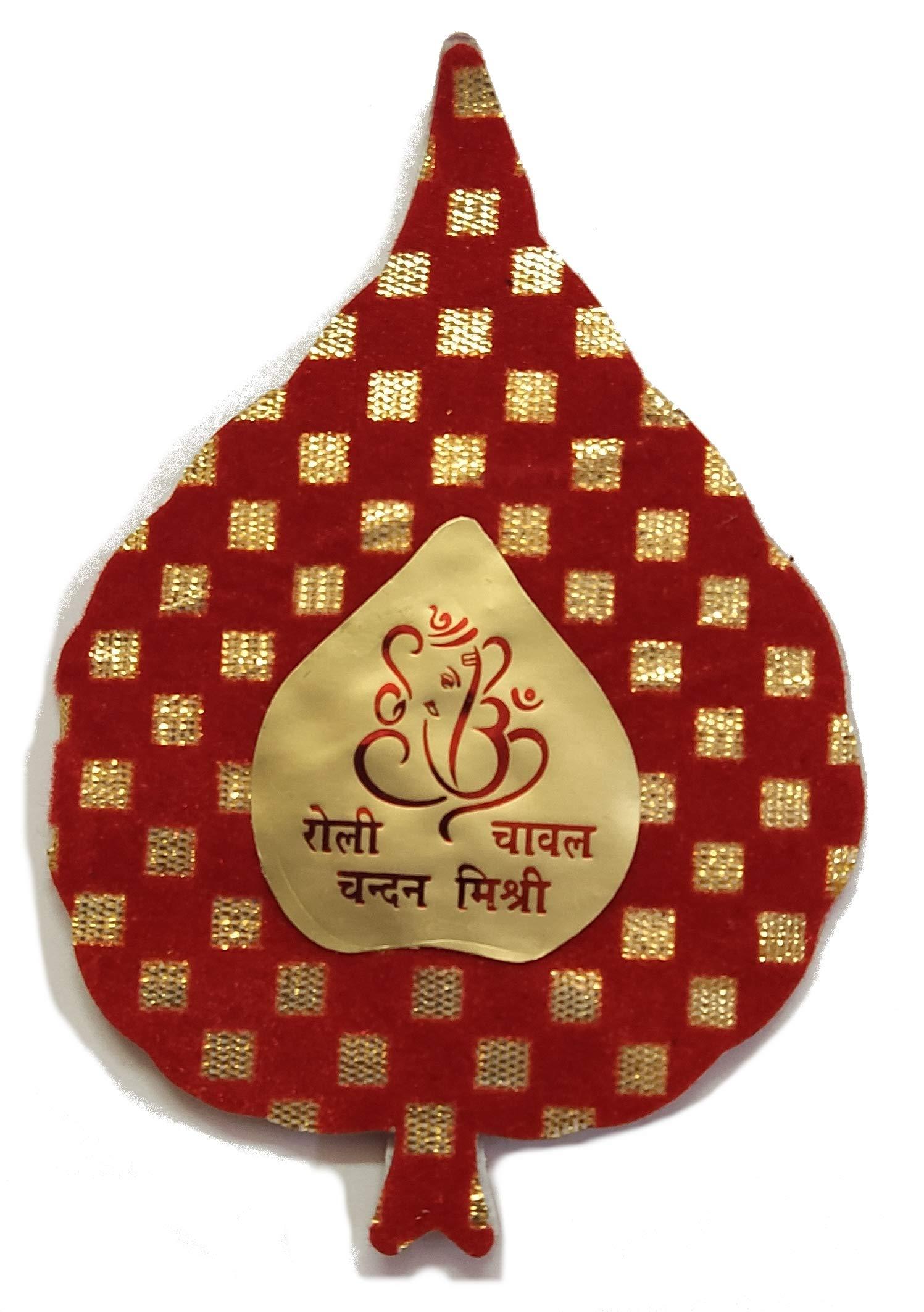 Velour Shoppe Velour Shoppe Bhaiya Tikka Thread, Roli, Chawal, Chandan Mishri in a Special Pack with Optional Personal Message Bhai Dooj Combo Set