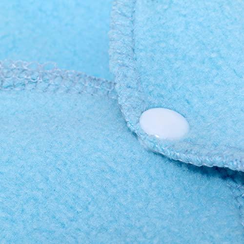 Sizi Sizi Reusable Cloth Period Pads Washable Napkin for Heavy Flow Leakproof Overnight Protects,Large Sanitary Pads Set with Wings for Women,Washable Overnight Cloth Panty Liners Period Pads. (Pack of 2)