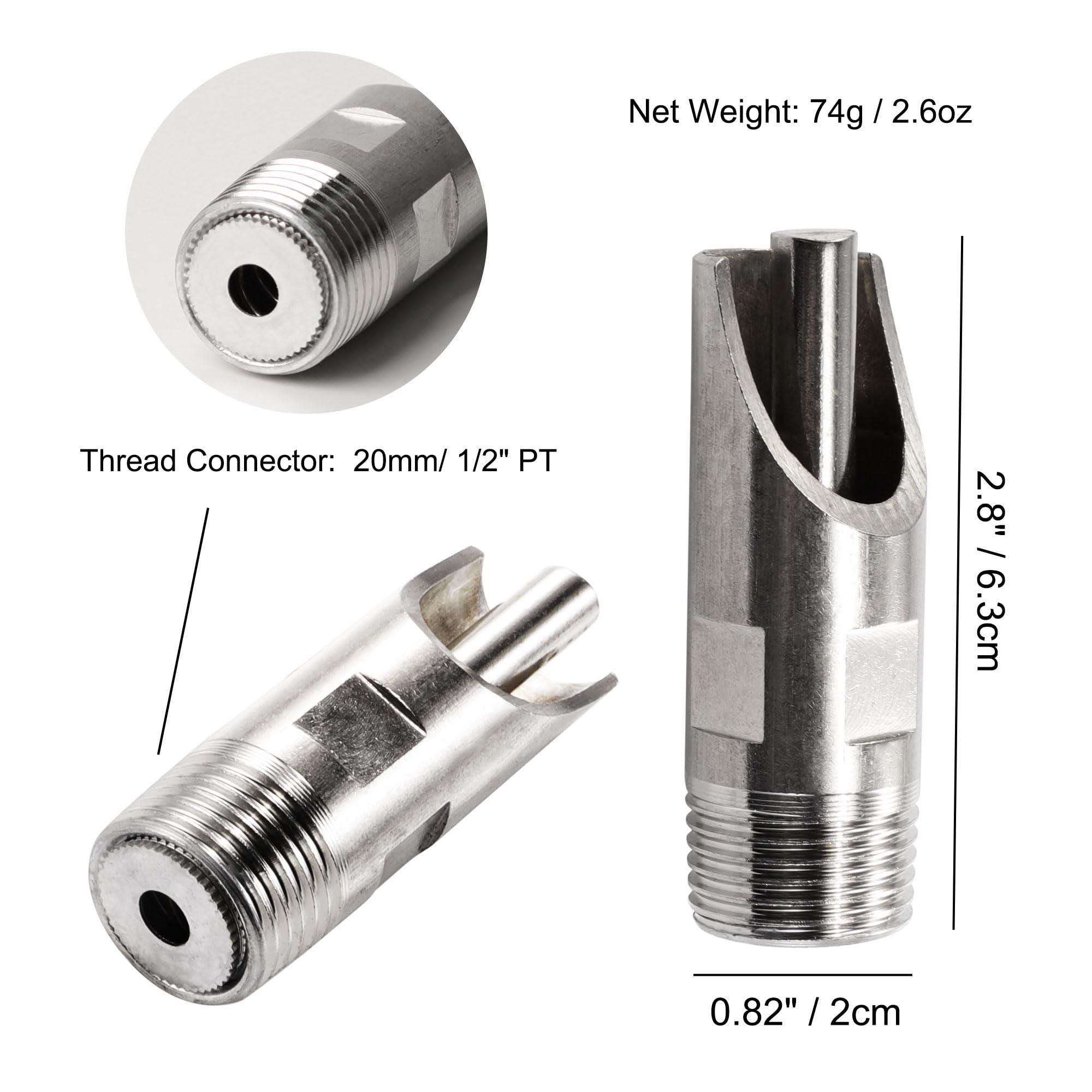 uxcell Automatic Waterer Drinker Drinking Pig Swine Hog Nipple 1/2 PT Thread