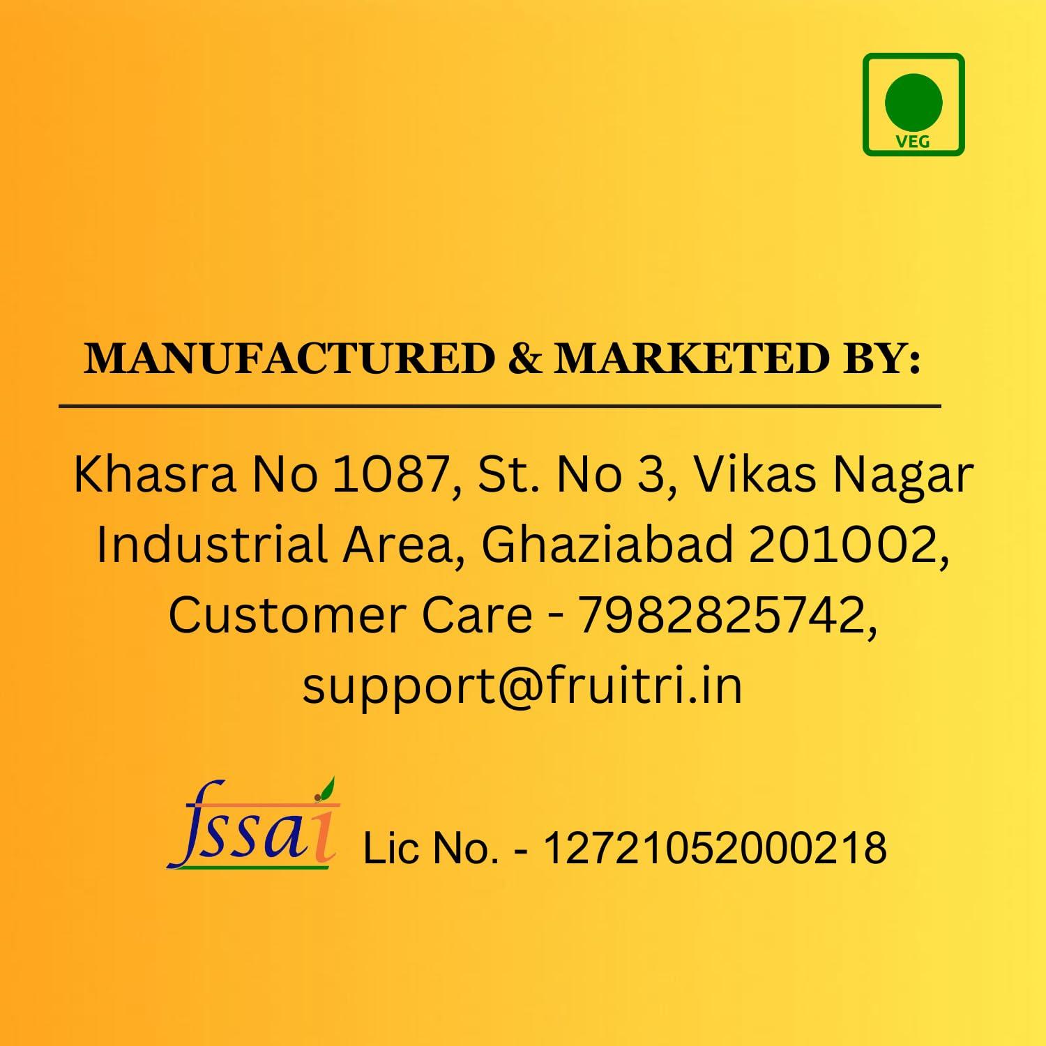 Fruitri Fruitri Regular Sun Dried Fig, Vacuumed Pack Afghani Anjeer, Medium Size, 400Gram