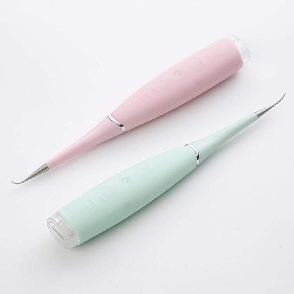 LOOM TREE LOOM TREE Ultrasonic Sonic Dental Scaler Tooth Tartar Calculus Remover Cleaner Pink