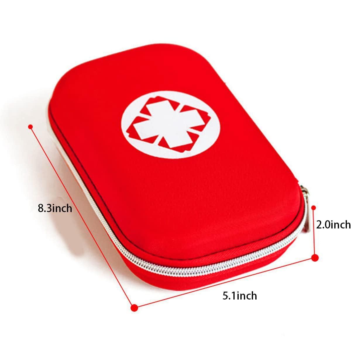 YFUG GO Fukumi Carrying Case for Portable Nebulizer, Travel Medical Bag, Hard Emergency Medical Bag for Inhaler Spacer Case for Kids and Adults, Masks, Asthma Accessories Case for Medicin, MB02-P