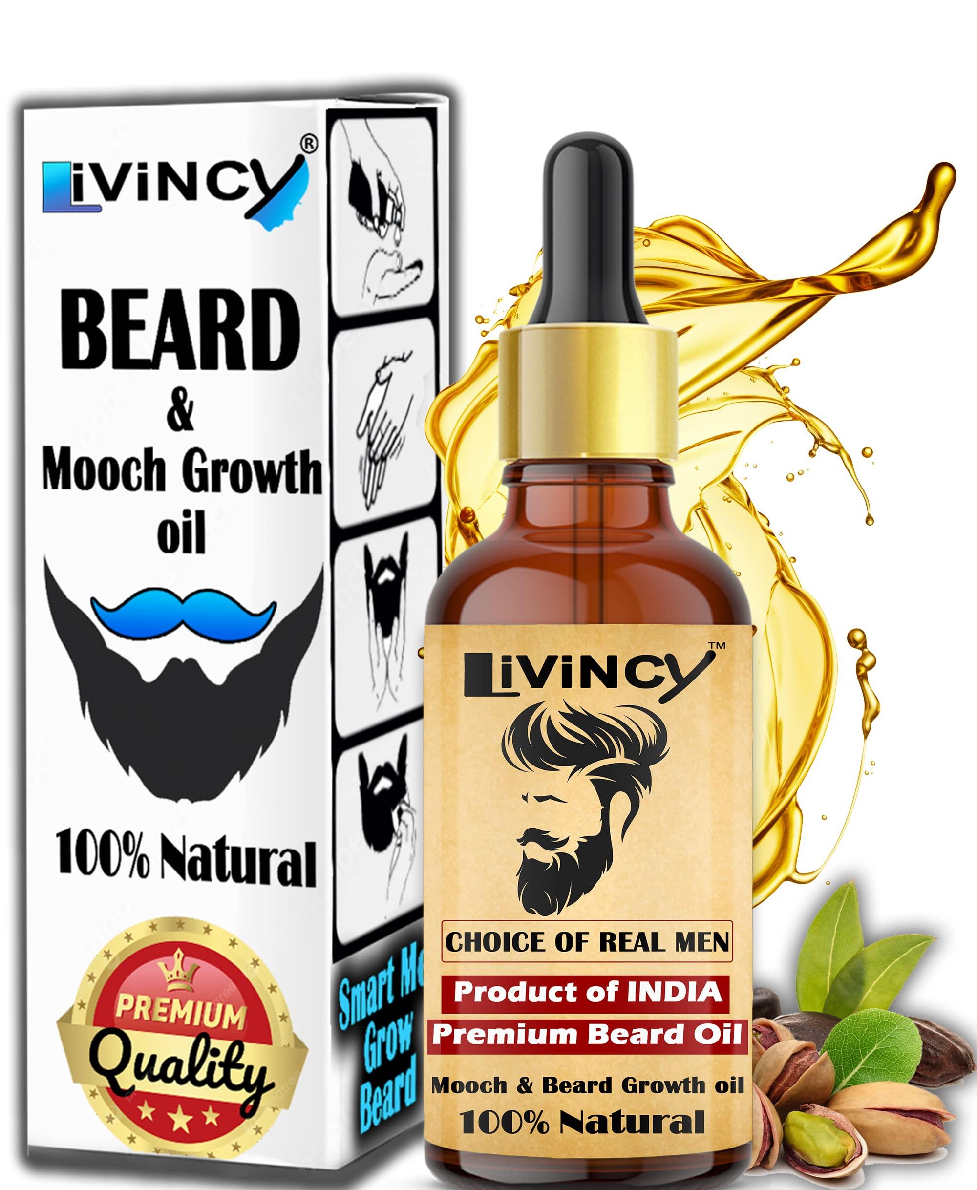 LIVINCY Livincy Red Onion Beard Growth oil for Specially Men Beard (Gift your face with a great beard)(BEARD YOUR OWN WAY) Hair Oil