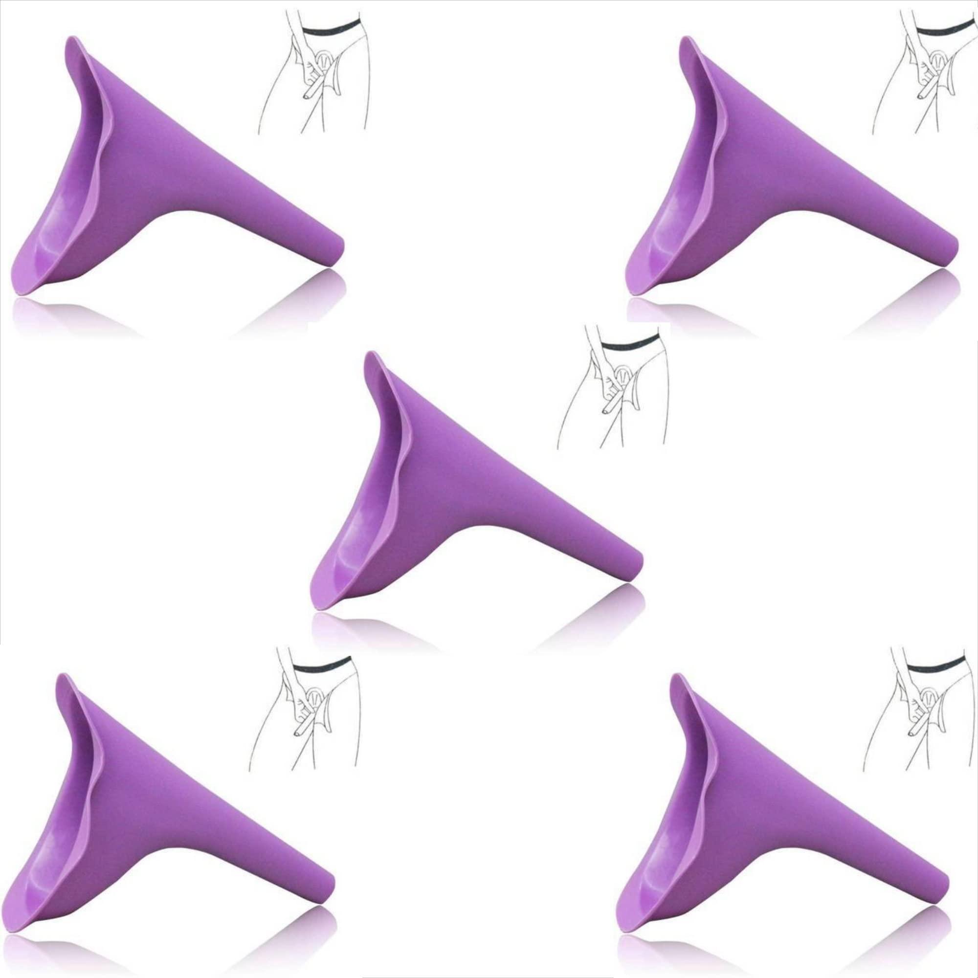 THE BLP THE BLP Stand and Pee Reusable Female Urination Device 5 Pcs