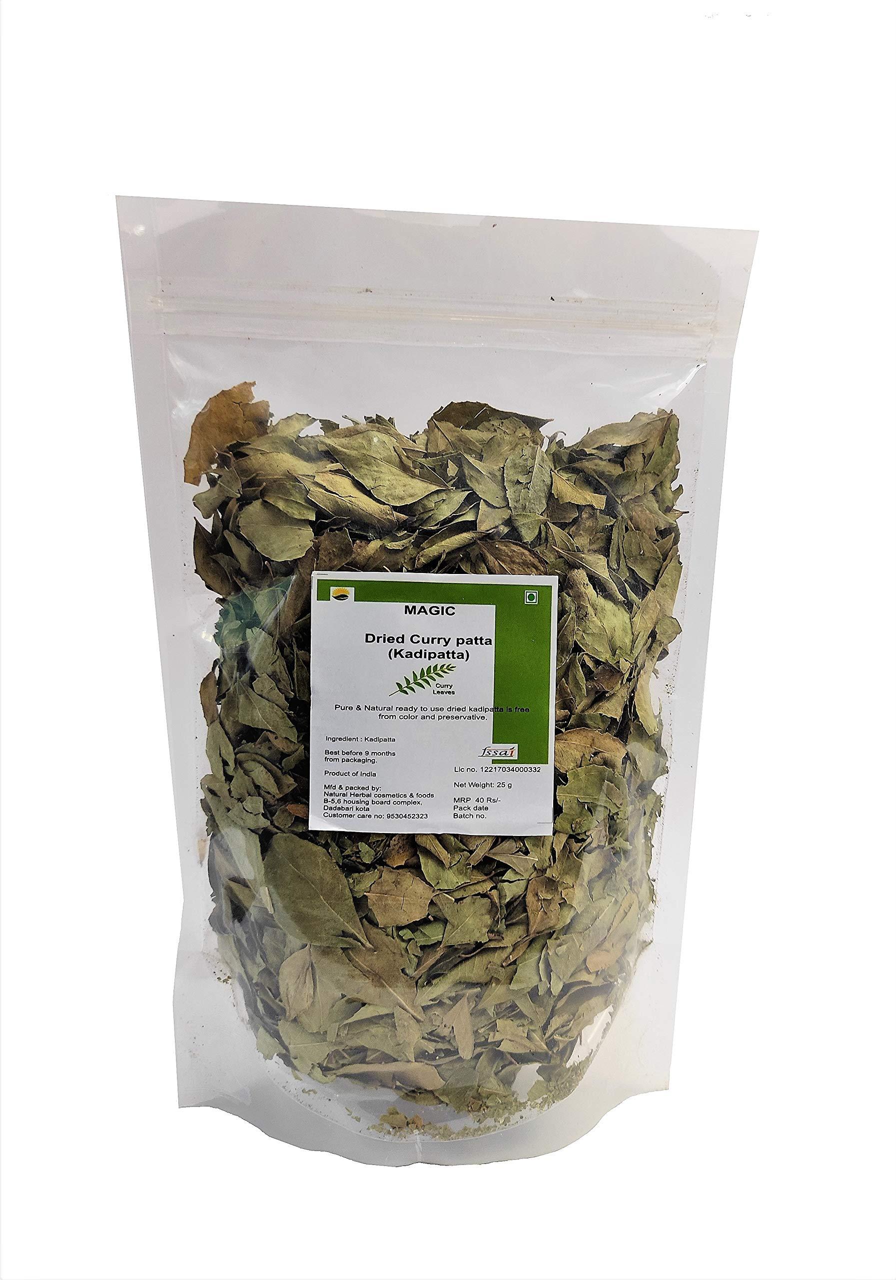 Magic Magic Dry Curry Leaves / Dried kaddi patta / metha neem Organic 1kg