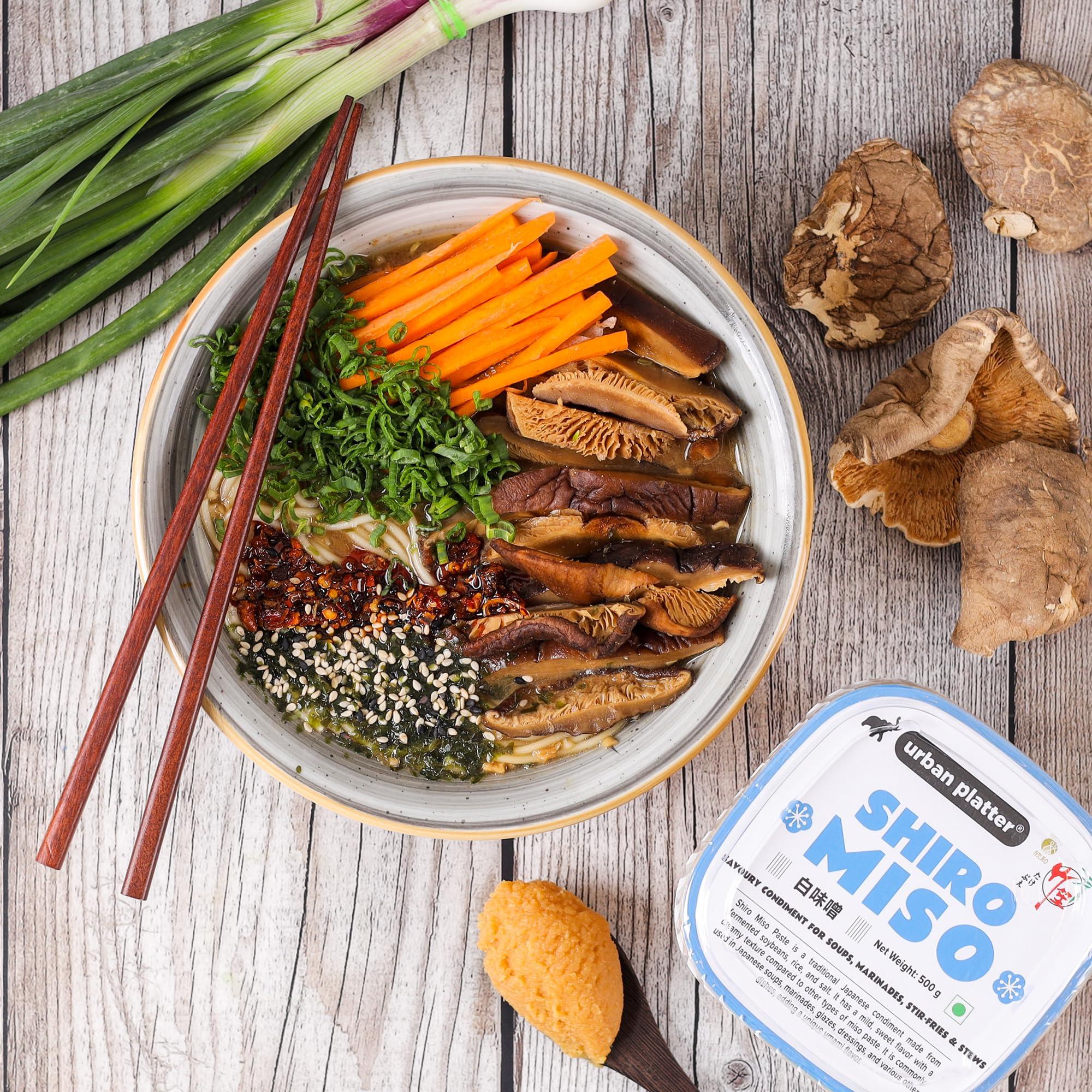 urban platter Urban Platter Shiro Miso, 500g (Light Miso Paste | Soy Based | Japanese Staple)