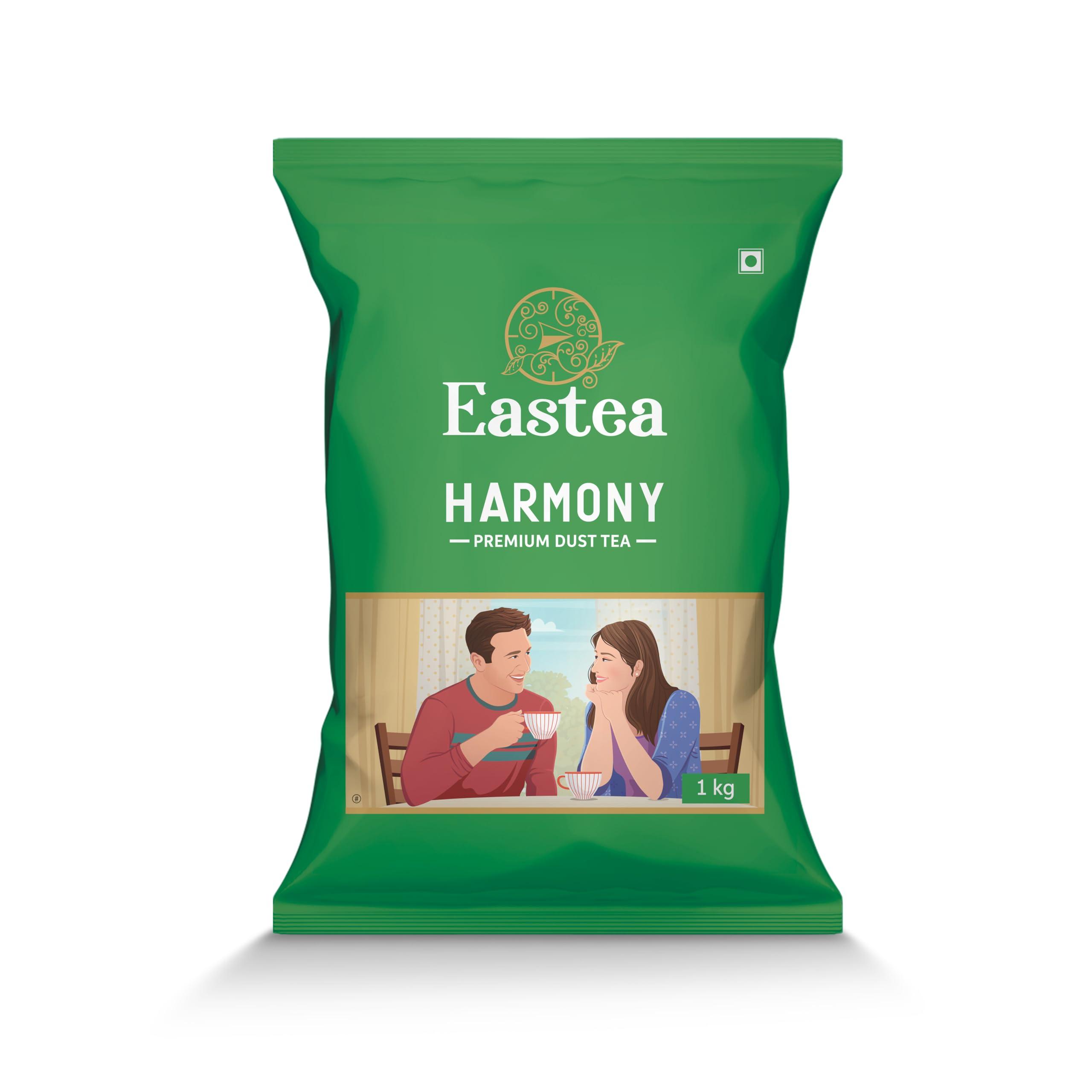 Eastea Eastea Harmony Premium Dust Tea 1 Kg | Unique Blend For Chai Lovers Across India | Black Loose CTC Dust Tea 1 kg Pouch