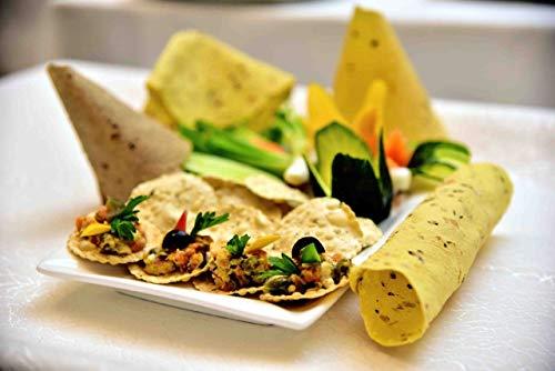 Yuvraj Food Product Yuvraj Food Product Papad Mini Disco coin size papad go for ready To Fry 1 kg pack